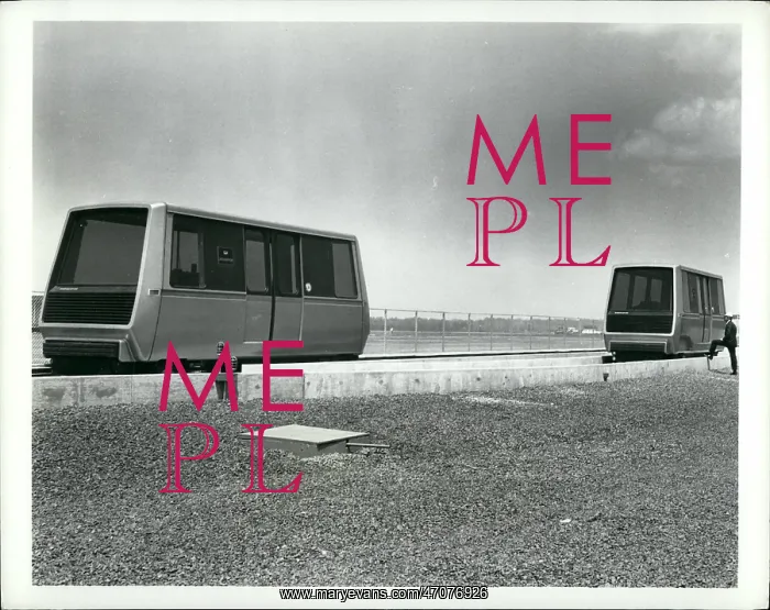 : Bendix PRT automated transportation system, Dulles Airport : Bendix PRT automated transportation system, Dulles Airport