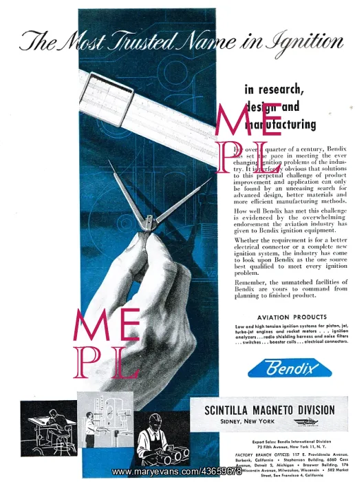 : Bendix Scintilla Magnetos : Bendix Scintilla Magnetos