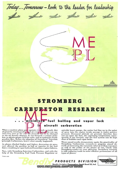 : Bendix Stromberg Carburetters : Bendix Stromberg Carburetters