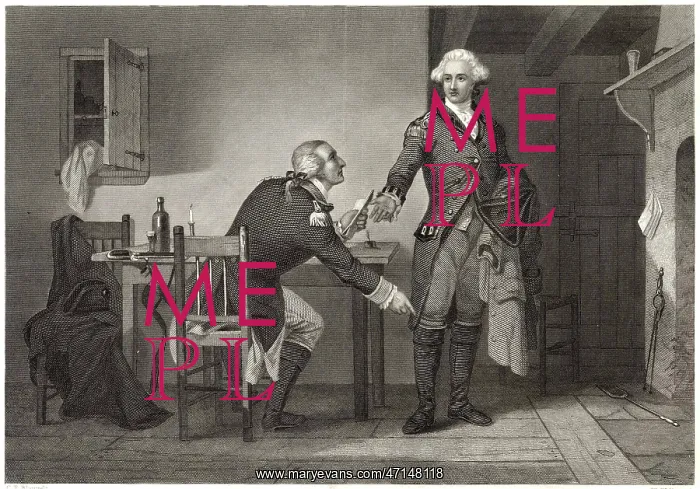 : Benedict Arnold and Major Andre : Benedict Arnold and Major Andre
