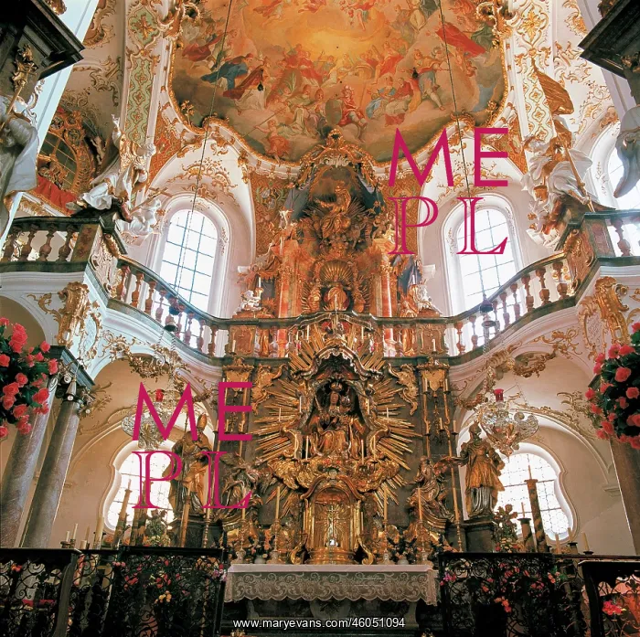 : Benedictine Monastery in Andechs near Starnberg : Benedictine Monastery in Andechs near Starnberg