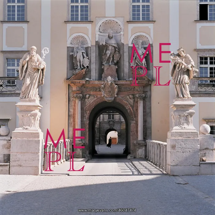 : Benedictine monastery in Kremsmuenster : Benedictine monastery in Kremsmuenster