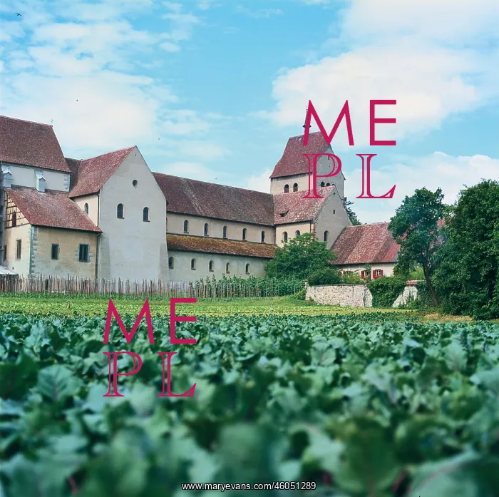  : Benedictine monastery at the Lake Constance island Reichenau