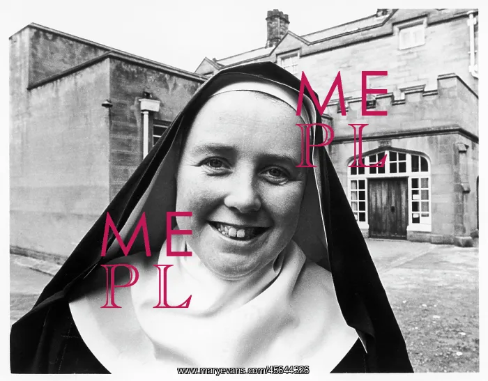 : Benedictine nun, Talacre Abbey : Benedictine nun, Talacre Abbey