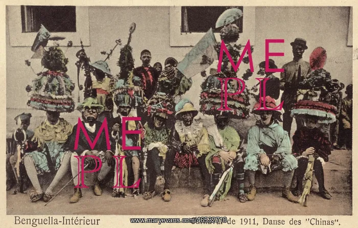 : Benguella, Congo - Carnival - Dance of the Chinas : Benguella, Congo - Carnival - Dance of the Chinas