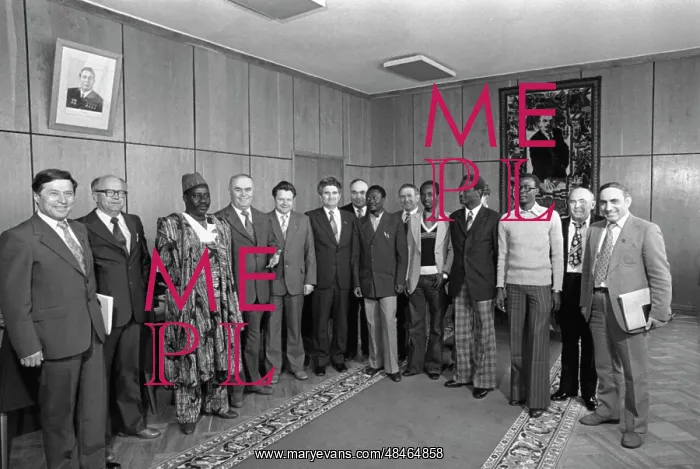 : Benin Republic delegation visiting USSR : Benin Republic delegation visiting USSR