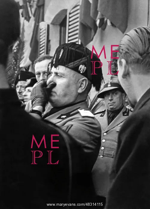 : Benito Mussolini, 1935 : Benito Mussolini, 1935