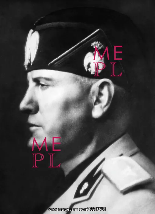: Benito Mussolini, 1938 : Benito Mussolini, 1938