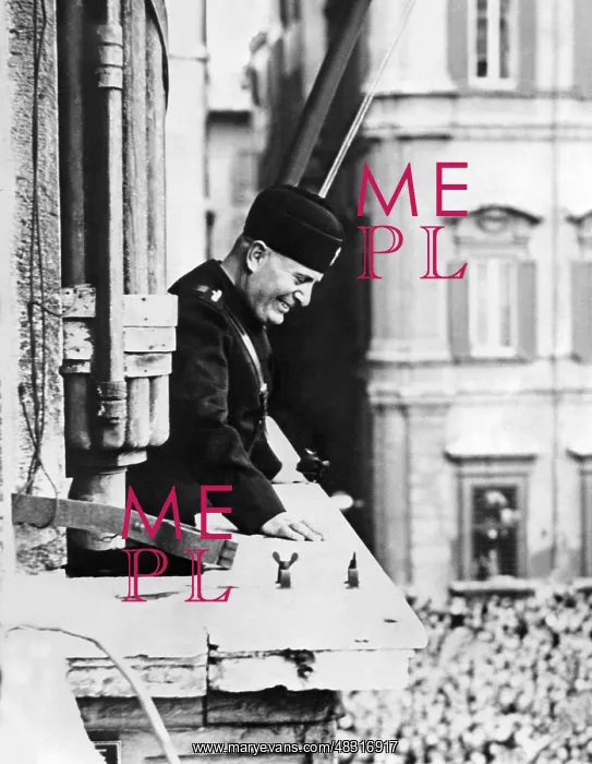 : Benito Mussolini, 1938 : Benito Mussolini, 1938