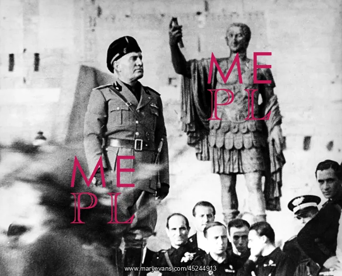 : Benito Mussolini, 1943? : Benito Mussolini, 1943?