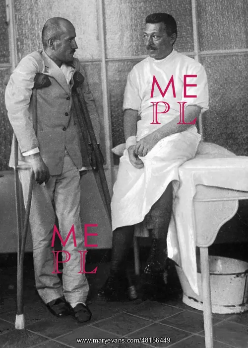 : Benito Mussolini during the First World War : Benito Mussolini during the First World War
