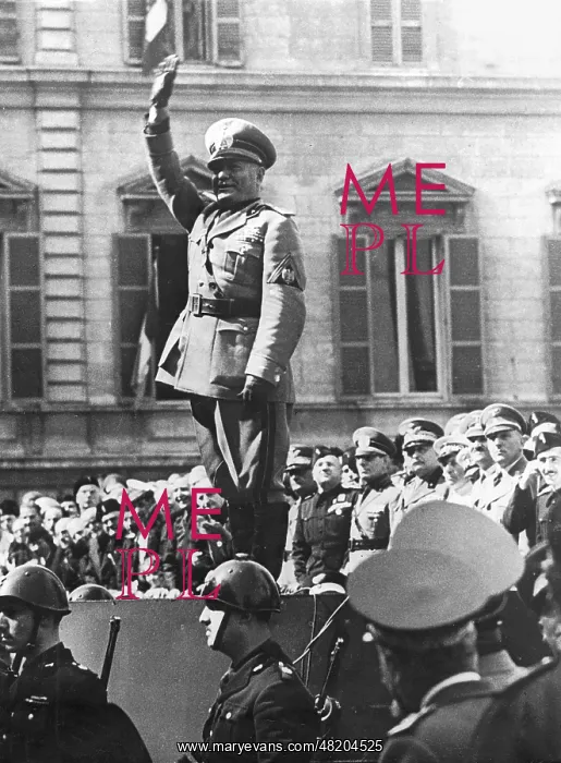 : Benito Mussolini in Padua, 1938 : Benito Mussolini in Padua, 1938