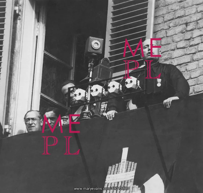 : Benito Mussolini in Turin, 1932 : Benito Mussolini in Turin, 1932