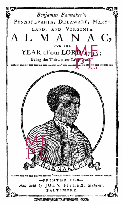 : Benjamin Banneker, Almanac, 1795 : Benjamin Banneker, Almanac, 1795