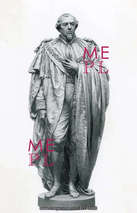 : BENJAMIN DISRAELI, STATUE : BENJAMIN DISRAELI, STATUE