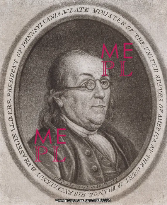  : Benjamin Franklin, by Charles Willson Peale