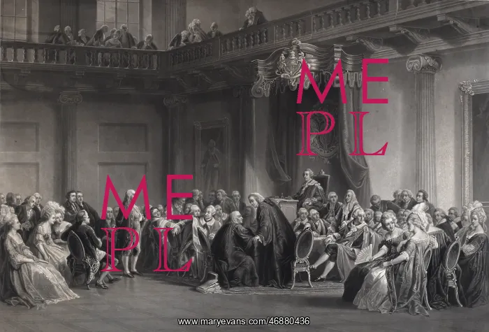 : Benjamin Franklin before the Lords Council : Benjamin Franklin before the Lords Council