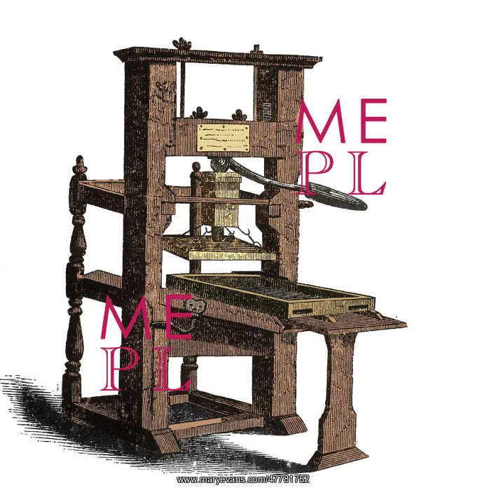 : Benjamin Franklin, Printing Press : Benjamin Franklin, Printing Press