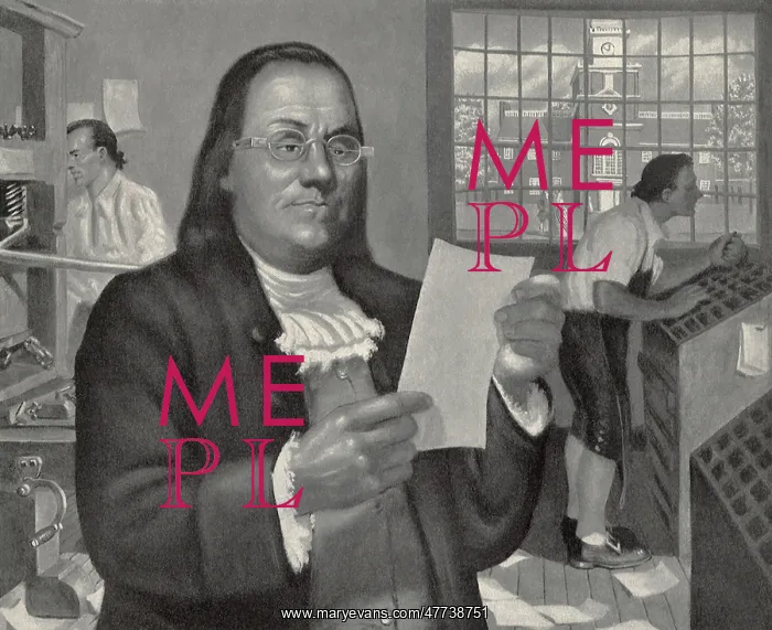  : Benjamin Franklin at Work