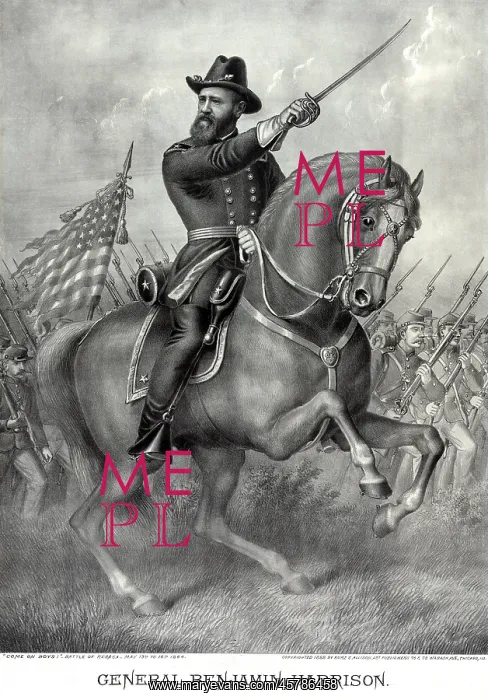 : Benjamin Harrison - President - general - American Civil War : Benjamin Harrison - President - general - American Civil War