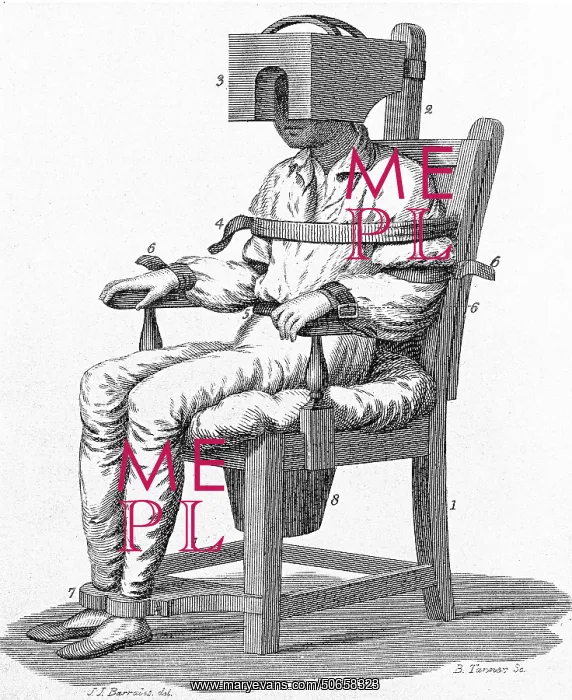 : Benjamin Rush's Tranquilizer Chair, 18th C