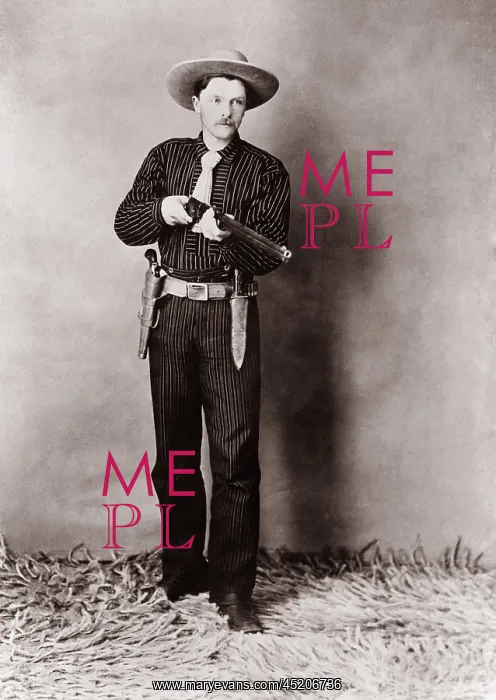 : Bill Bennett, Wild West detective, armed ? : Bill Bennett, Wild West detective, armed ?