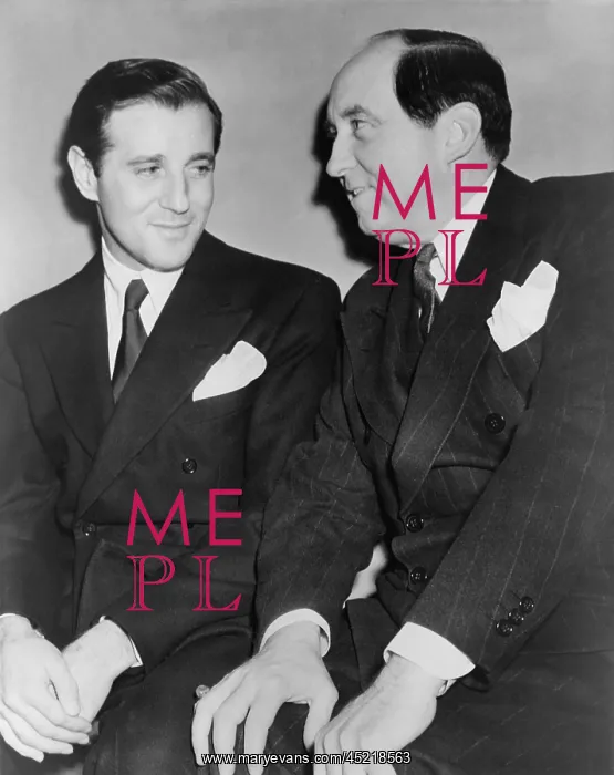  : Benny Bugsy Siegel (1906-1947) with his ?