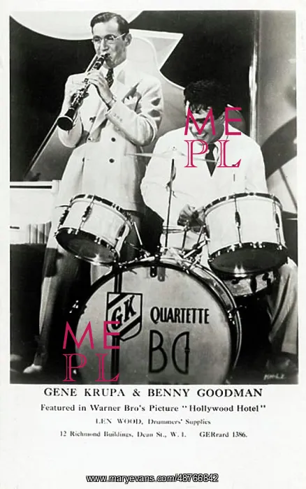 : Benny Goodman and Gene Krupa : Benny Goodman and Gene Krupa