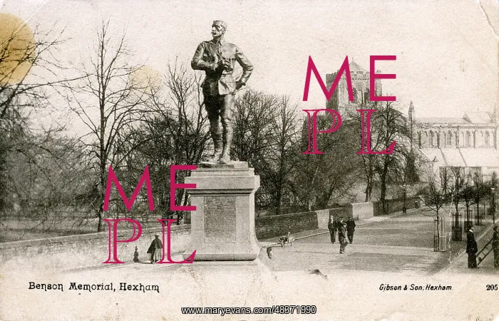  : Benson Memorial, Hexham, Northumberland