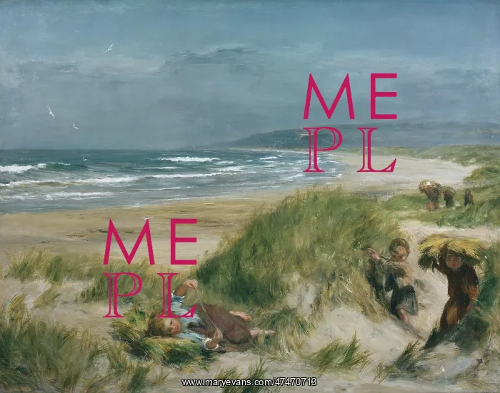  : Among the Bent ' children in grassy dunes