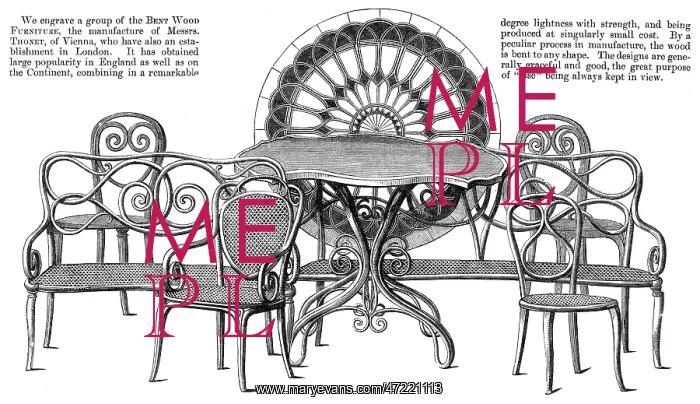 : BENWTOOD CHAIRS 1862 : BENWTOOD CHAIRS 1862