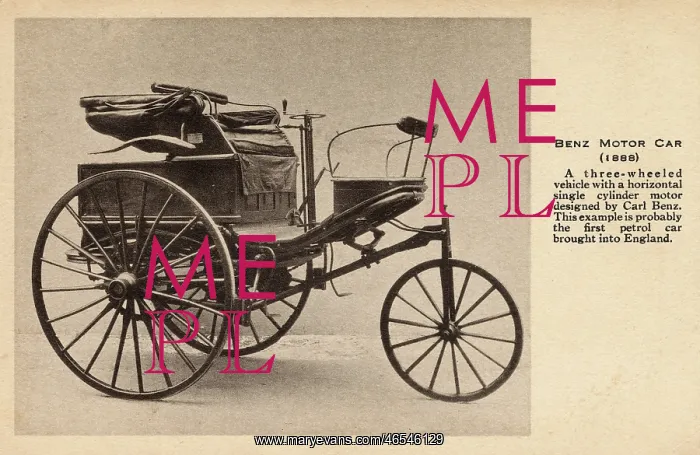 : Benz Motor Car of 1888 : Benz Motor Car of 1888