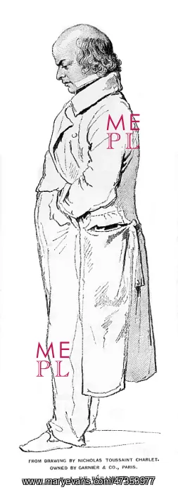  : BERANGER. PIERRE JEAN DE BERANGER (1780 - 1857), popular French poet