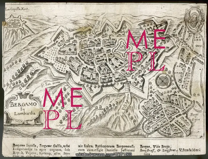: BERGAMO, LOMBARDY : BERGAMO, LOMBARDY