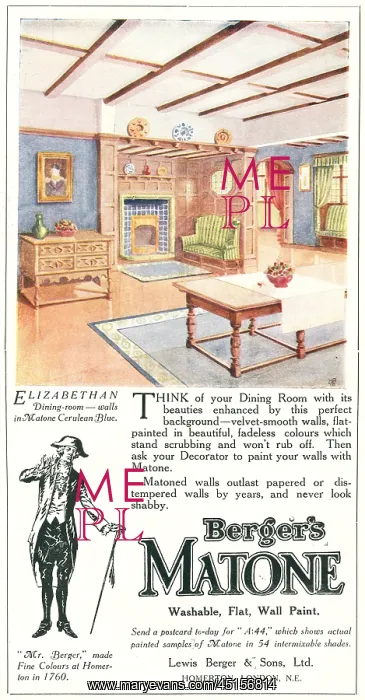 : Berger's Matone Advertisement : Berger's Matone Advertisement