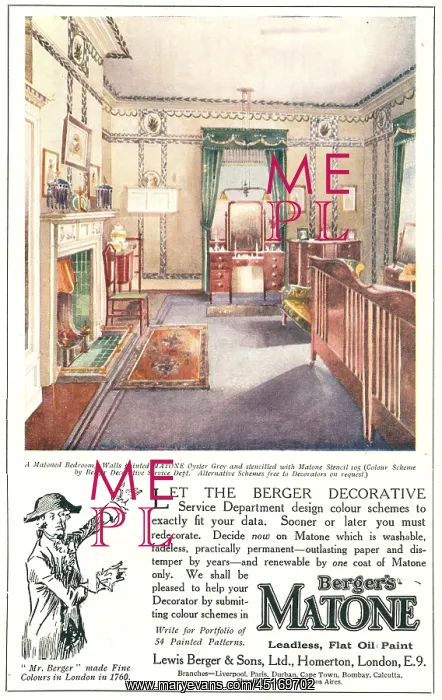: Berger's Matone Advertisement : Berger's Matone Advertisement