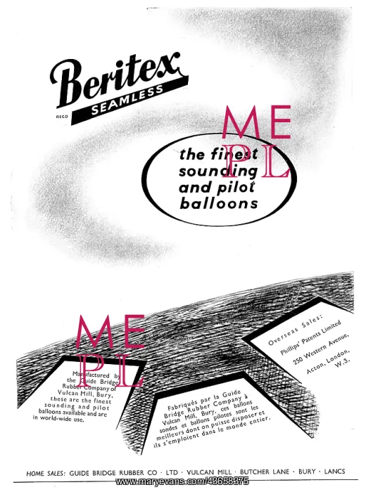 : Beritex Seamless Sounding & Pilot Balloons : Beritex Seamless Sounding & Pilot Balloons