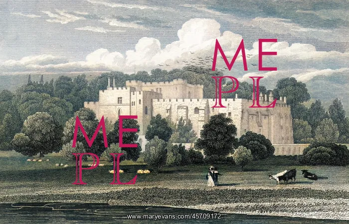 : BERKELEY CASTLE / 1830 : BERKELEY CASTLE / 1830