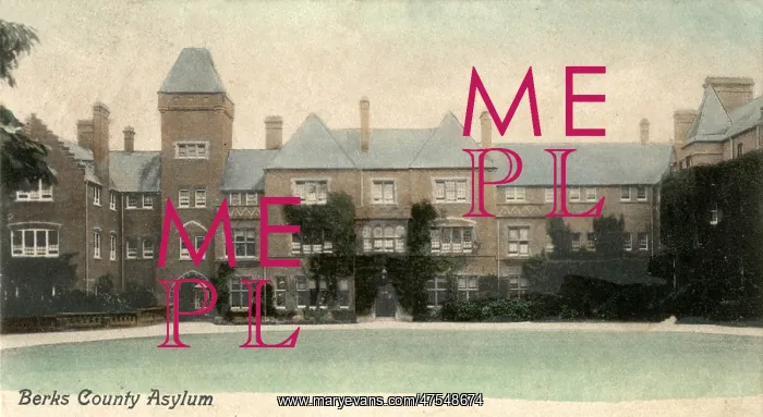 : The Berkshire County Asylum, Moulsford, Wallingford : The Berkshire County Asylum, Moulsford, Wallingford