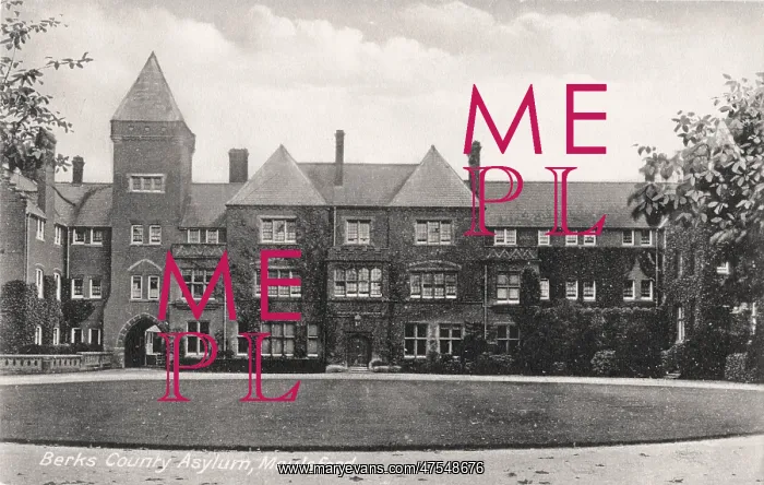 : The Berkshire County Asylum, Moulsford, Wallingford : The Berkshire County Asylum, Moulsford, Wallingford