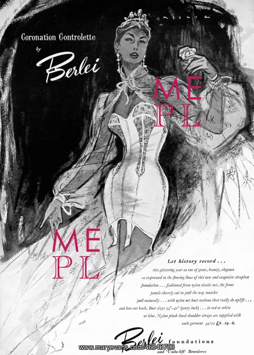 : Berlei advertisement, 1953 : Berlei advertisement, 1953