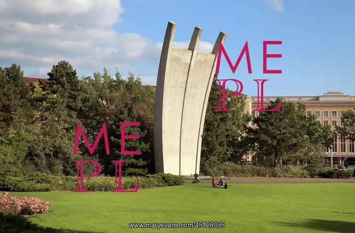 : Berlin Airlift Monument, Berlin, Germany : Berlin Airlift Monument, Berlin, Germany