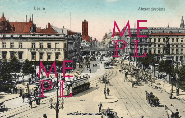 : Berlin Alexander Square - historical : Berlin Alexander Square - historical