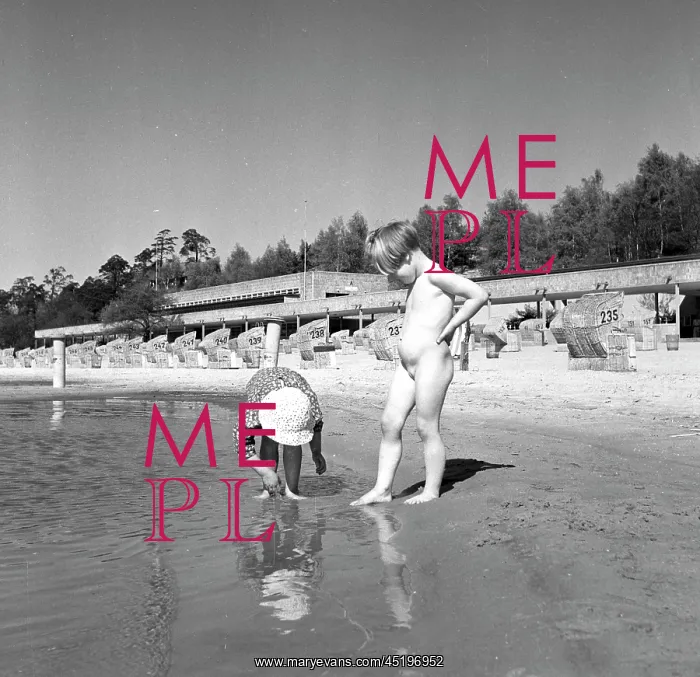 : Berlin - bathing beach Wannsee 1953 : Berlin - bathing beach Wannsee 1953