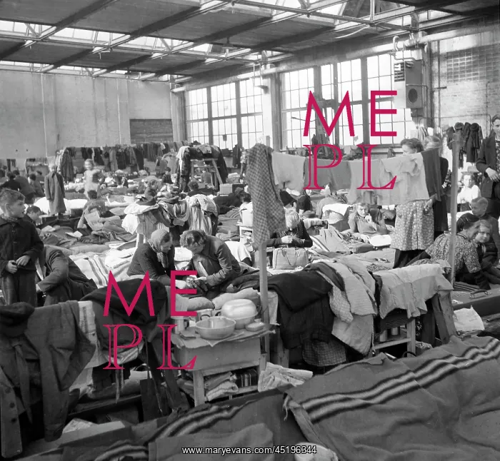 : Berlin - camp for GDR refugees 1953 : Berlin - camp for GDR refugees 1953