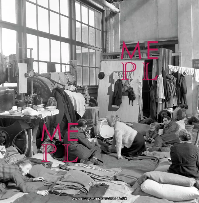  : Berlin - camp for GDR refugees 1953