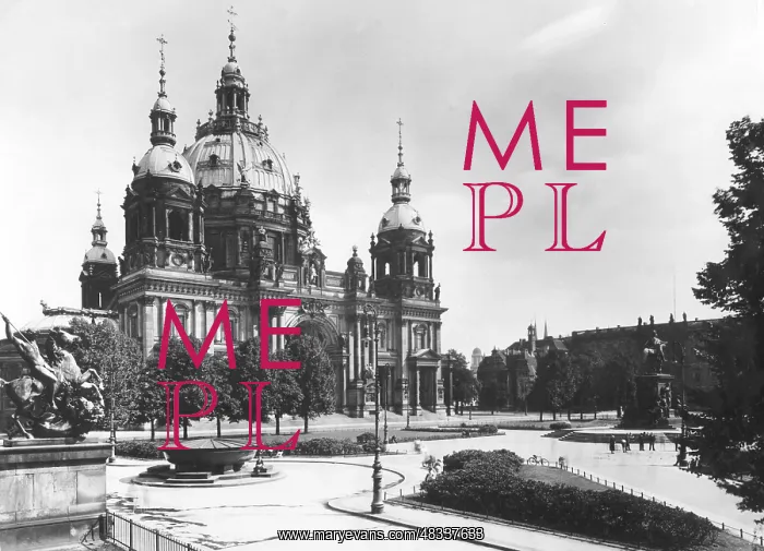 : The Berlin Cathedral and the Lustgarten, 1933 : The Berlin Cathedral and the Lustgarten, 1933