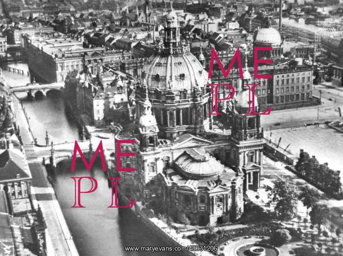 : The Berlin Cathedral on the Spree, around 1938 : The Berlin Cathedral on the Spree, around 1938