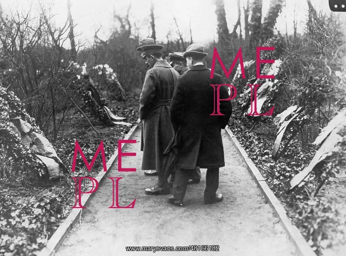 : Berlin cemetery after the Spartacus revolt, 1919 : Berlin cemetery after the Spartacus revolt, 1919