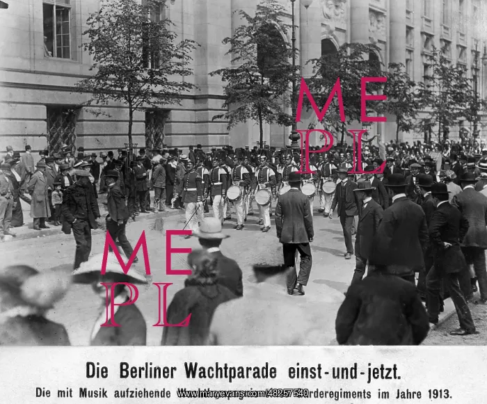 : Berlin Guard Parade, 1913 : Berlin Guard Parade, 1913